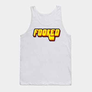 FOOKED-RETRO Tank Top